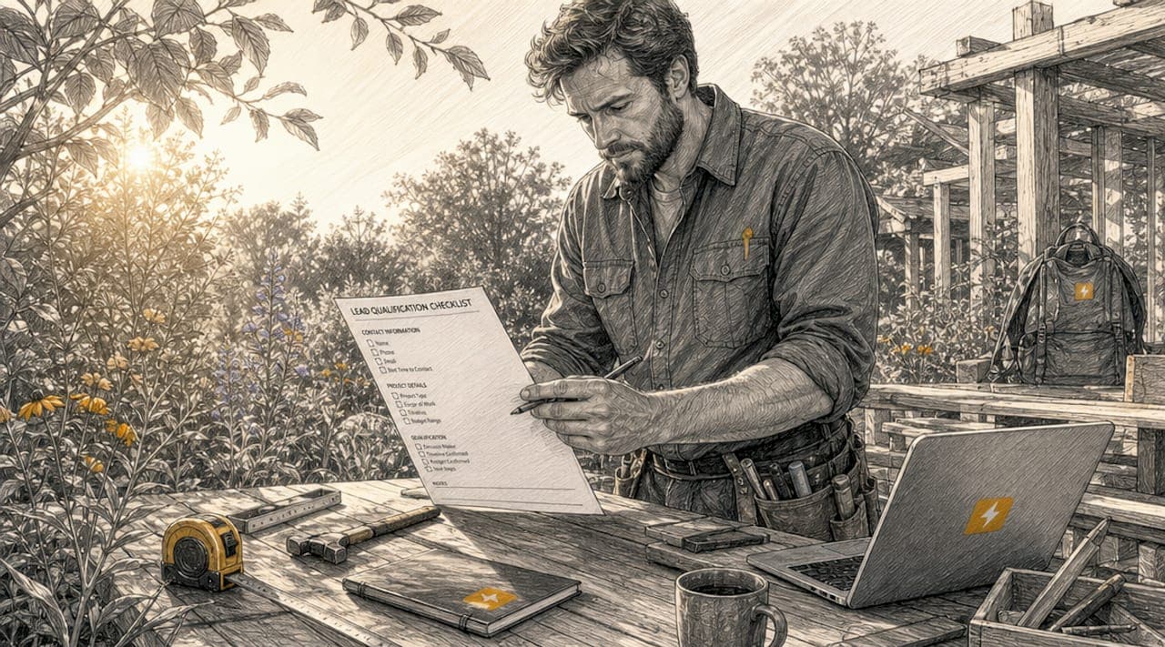 Lead Qualification Checklist for Contractors: 2026 Guide
